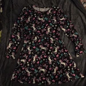 Unicorns and Butterflies Children’s Place Skater Dress